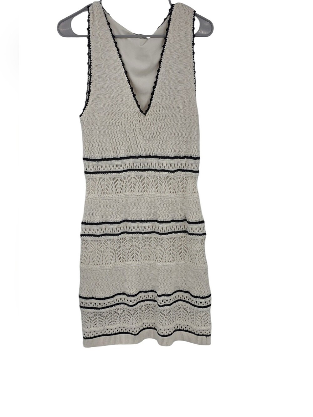 New Abercrombie And Fitch Crochet Dress Large - Picture 2 of 7